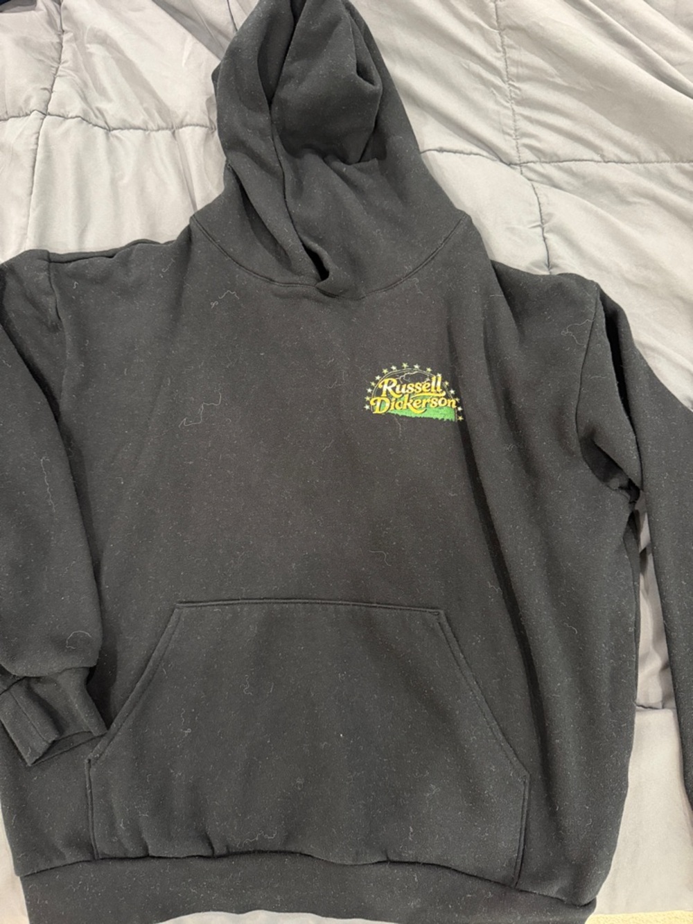 Russell Dickerson Men's Black Hooded Sweatshirt
